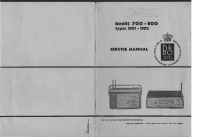 Bang & Olufsen - Beolit_800-Service-Manual